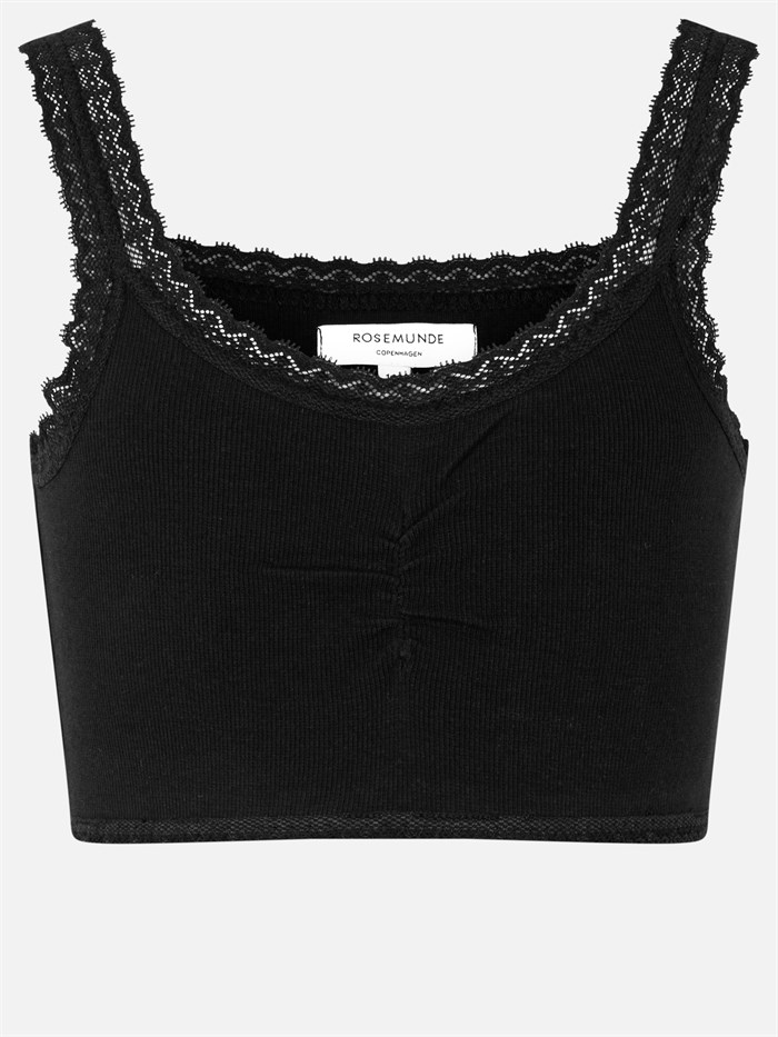 Rosemunde undertøj - 2-pak top - Black