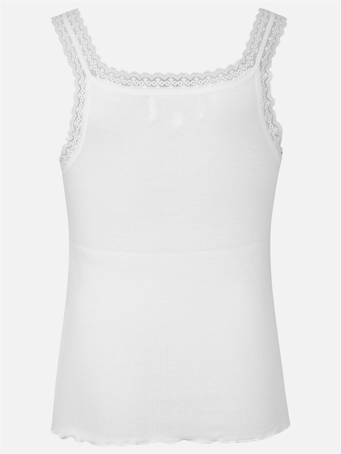 Rosemunde undertøj - 2-pak tanktop - New white