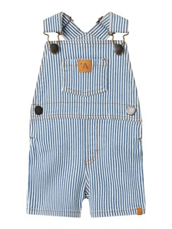 Kurzer Overall "Lil' Atelier Funda" – Medium Blue Denim