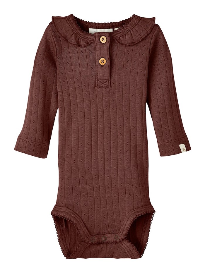 Lil\' Atelier Rachel LS body - Rum raisin