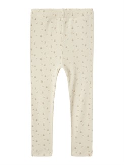 Lil' Atelier Gago slim leggings - Turtledove flowers