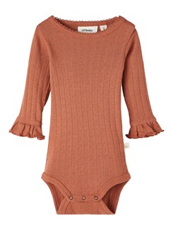 Lil' Atelier Rachel LS body - Rum raisin