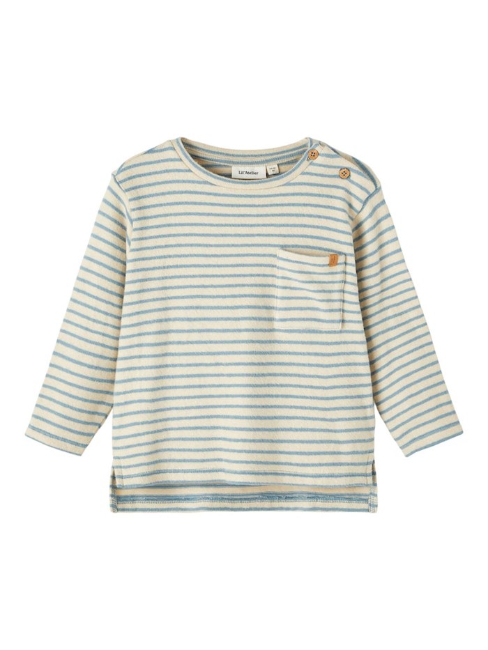 Lil\' Atelier Dodo Loose Tee - Smoke Blue