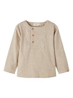 Lil' Atelier Molars LS Boxy shirt - Rain drum