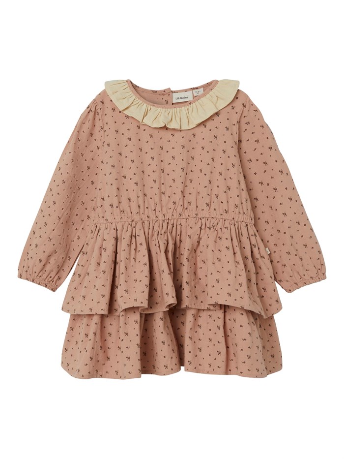 Lil\' Atelier Fola LS dress - Sirocco