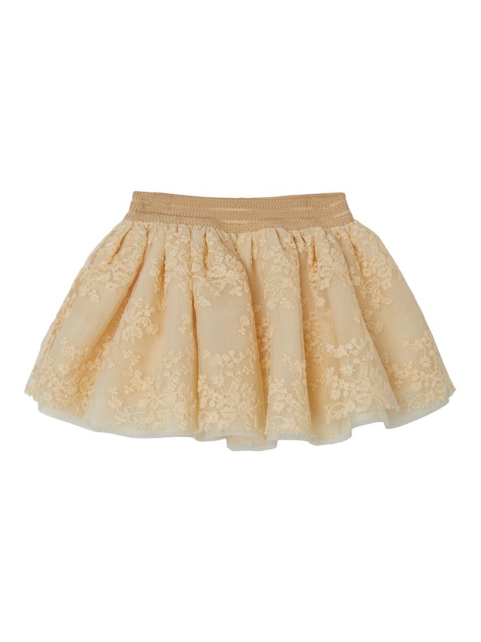 Lil\' Atelier Ronja LS Tulle skirt - Wood Ash