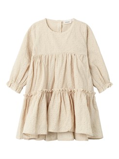 Lil' Atelier Frumina LS dress - Wood Ash