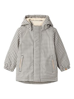 Lil' Atelier Schneejacke – Lorbeereiche kariert