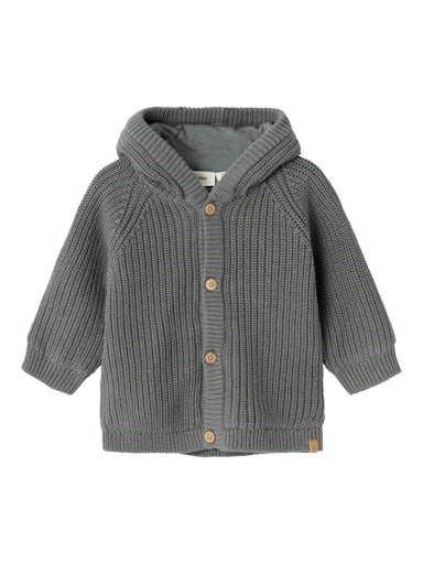 Lil\' Atelier Nalo knit jacket - Pewter