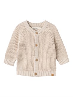 Lil' Atelier Emlen LS knit - Sheer Bliss