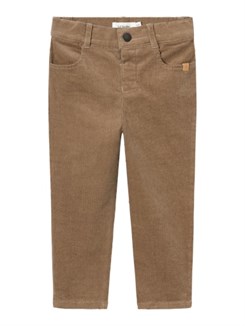 Lil' Atelier Ryan reg cord pants - Sepia Tint