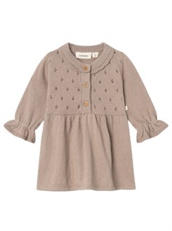 Lil' Atelier Nimi LS knit dress - Etherea