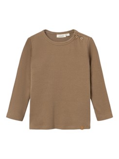 Lil' Atelier Halli LS top - Sepia Tint