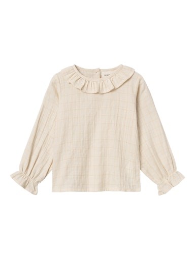 Lil\' Atelier Hanna LS loose shirt - Birch