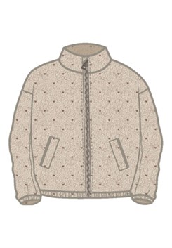 Lil' Atelier Nalo jacket - Sandshell hearts