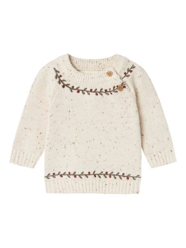 Lil\' Atelier Galto LS knit - Turtledove