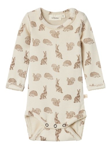 Lil\' Atelier Saba LS slim body - Turtledove animals