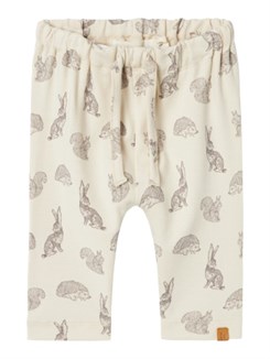 Lil' Atelier Geo loose pants - Turtledove