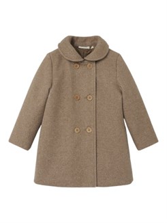 Lil' Atelier Nalina long jacket - Travertine