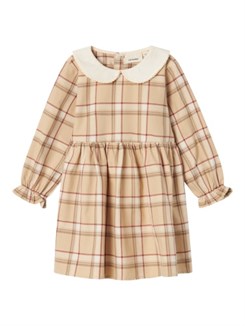 Lil' Atelier Sevena LS dress - Warm sand