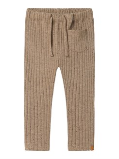 Lil' Atelier Momilo reg pants - Sepia Tint