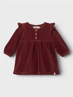 Lil' Atelier Saga LS dress - Spiced apple 