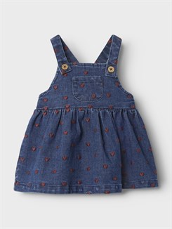 Lil' Atelier Liva loose skirtall - Dark Blue Denim