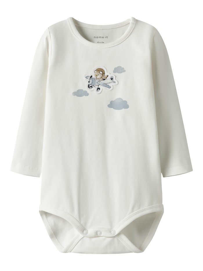 Lil\' Atelier Fiducia LS schlanker Body – Peach Whip