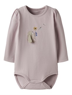 Lil' Atelier Fiducia LS schlanker Body – Peach Whip