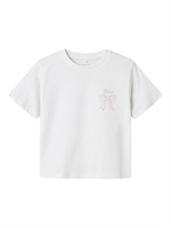 Name it Katalin SS top - Bright White