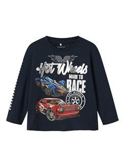 Lil' Atelier Geo LS Slim Top – Troposphäre