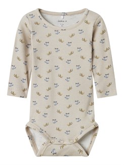 Lil' Atelier Fiducia LS schlanker Body – Peach Whip