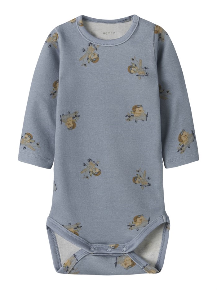 Lil\' Atelier Fiducia LS schlanker Body – Peach Whip