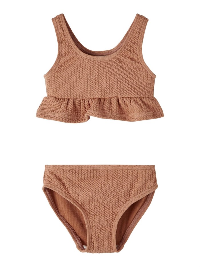 Lil\' Atelier Flora bikini - Mocha mousse