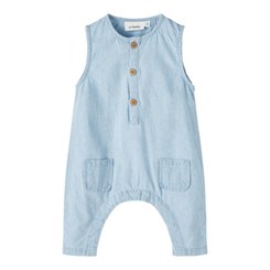 Lil' Atelier Daley loose suit - Light blue denim