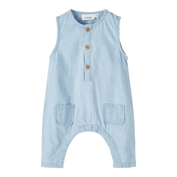 Lil\' Atelier Daley loose suit - Light blue denim