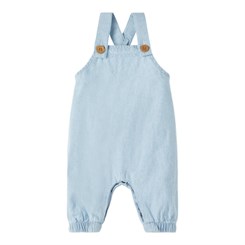 Lil' Atelier Daley loose overalls - Light blue denim