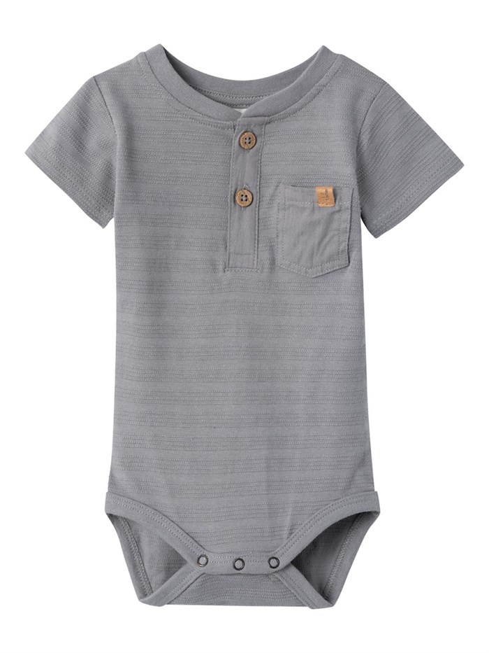 Lil\' Atelier Hijan SS body - Frost gray