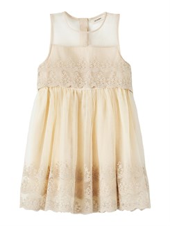 Lil' Atelier Honja SL Tulle Dress - Peyote