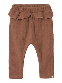 Lil' Atelier Bina loose pants - Antler