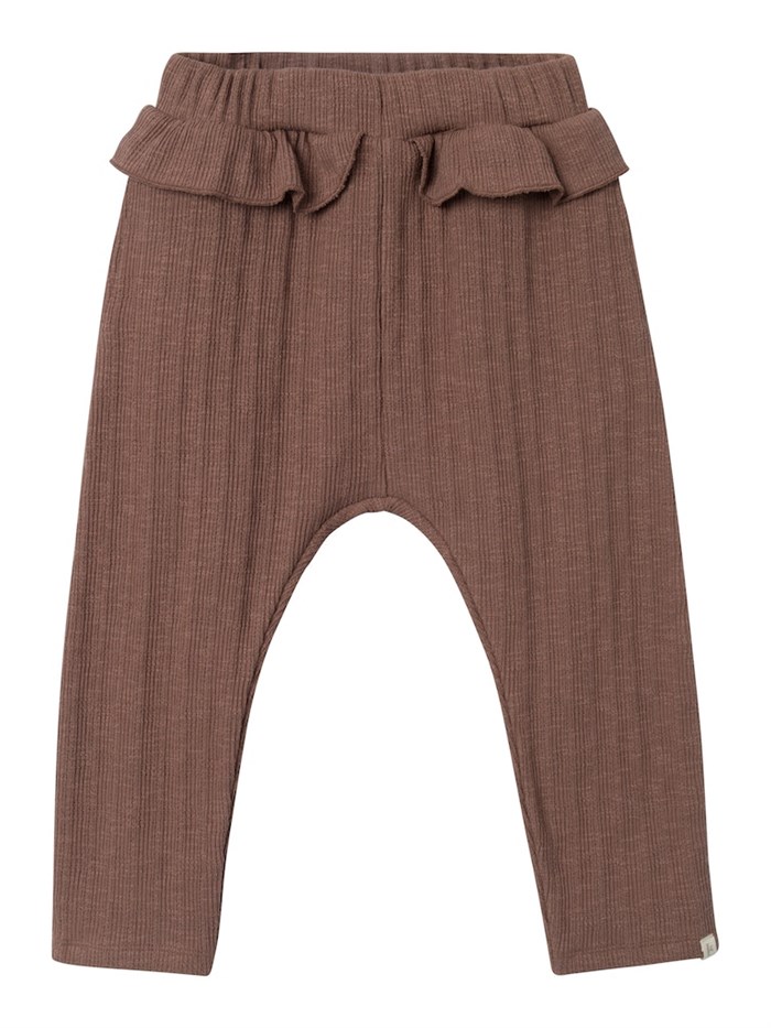 Lil\' Atelier Bina loose pants - Antler