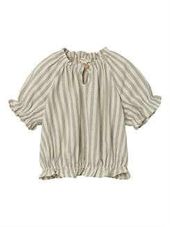 Lil' Atelier Dino SS loose shirt - Turtledove