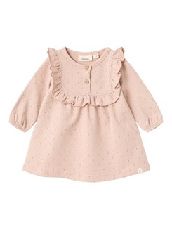 Lil' Atelier Fanja sweat dress - Rose dust