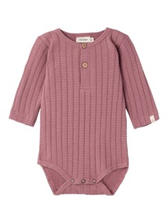 Lil' Atelier Frida LS slim body - Nostalgia Rose