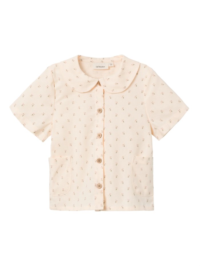 Lil\' Atelier Famaja LS loose shirt - Turtledove 