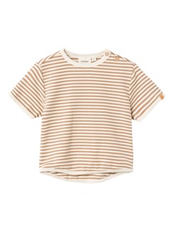 Lil' Atelier Geo SS t-shirt - Tigers eye