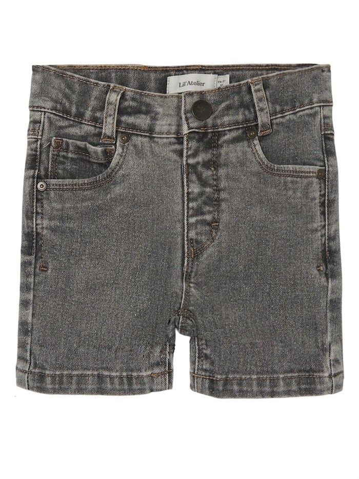 Lil\' Atelier Ryen reg shorts - Light grey denim