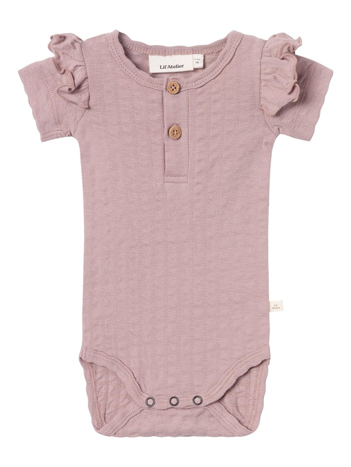 Lil\' Atelier Jamina SS slim body - Fawn