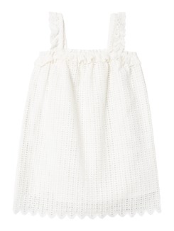 Lil' Atelier Julianne strap dress - Coconut milk