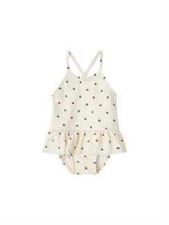 Lil' Atelier Helga swimsuit - Whitecap gray